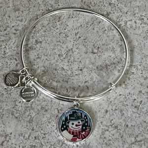 Alex & Ani snowman bracelet